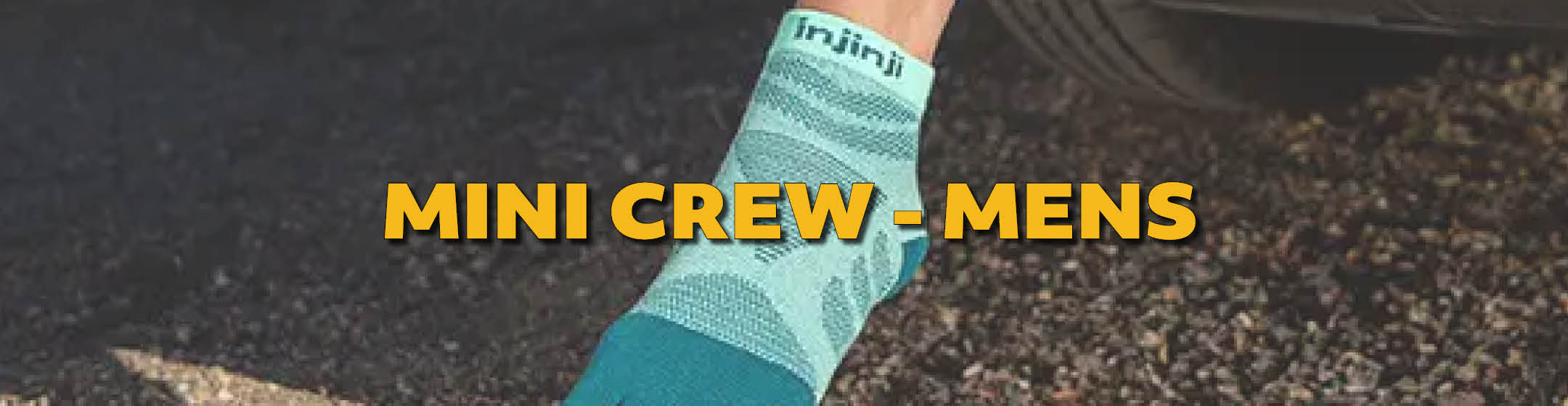 Injinji Mini Crew Socks (Mens)