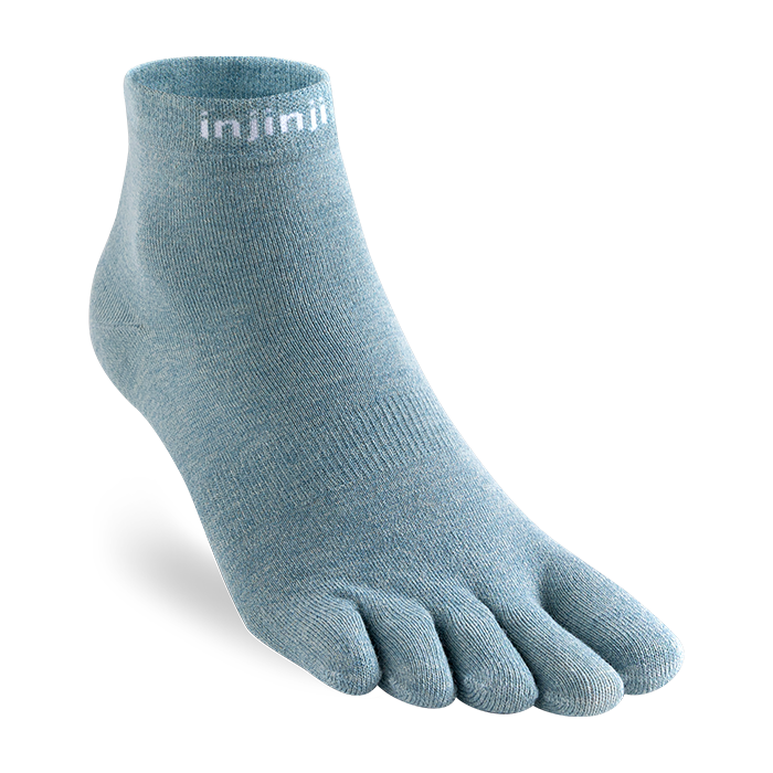 Injinji Liner Mini Crew Crew Mens Celestine - Barefoot Junkie