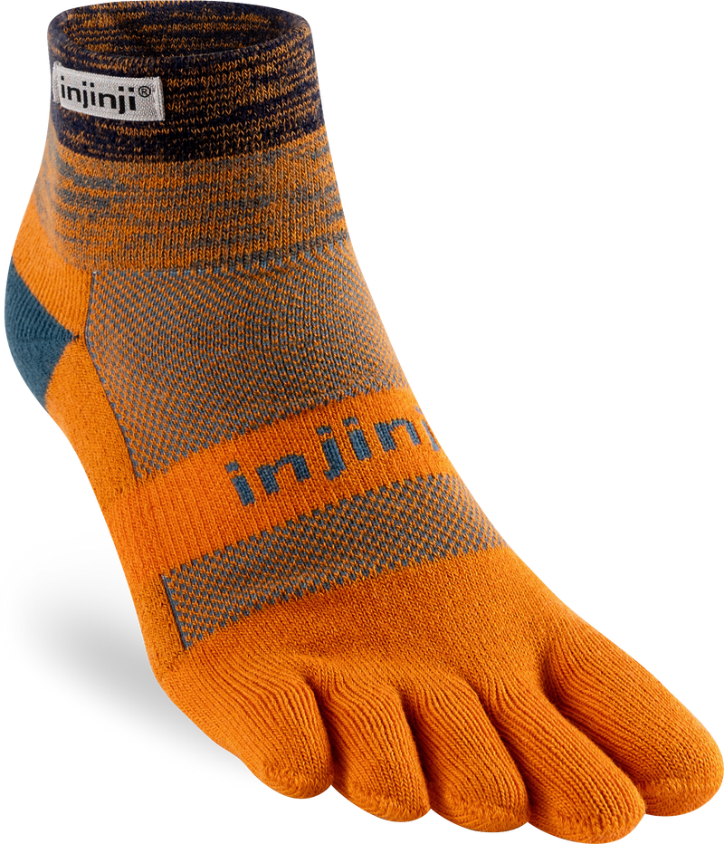 Injinji Trail Midweight Mini Crew Mens Harvest