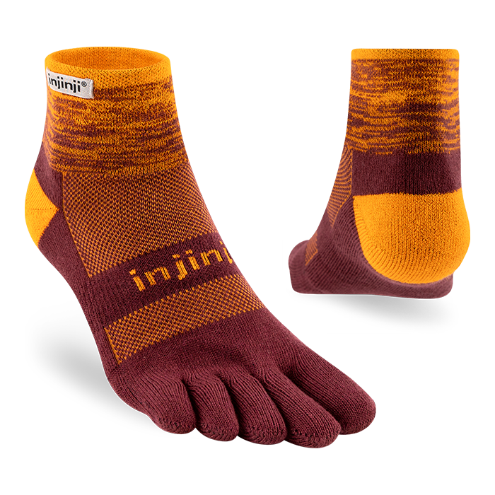 Injinji Trail Midweight Mini Crew Mens Solar Duo