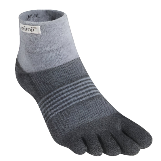 Injinji Trail Midweight Mini Crew Womens Granite