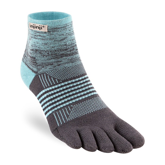 Injinji Trail Midweight Mini Crew Ladies Seascape single
