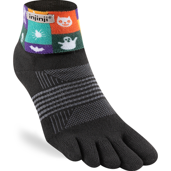 Injinji Trail Midweight Mini Crew Women's Trick (Artist Designed AW24)