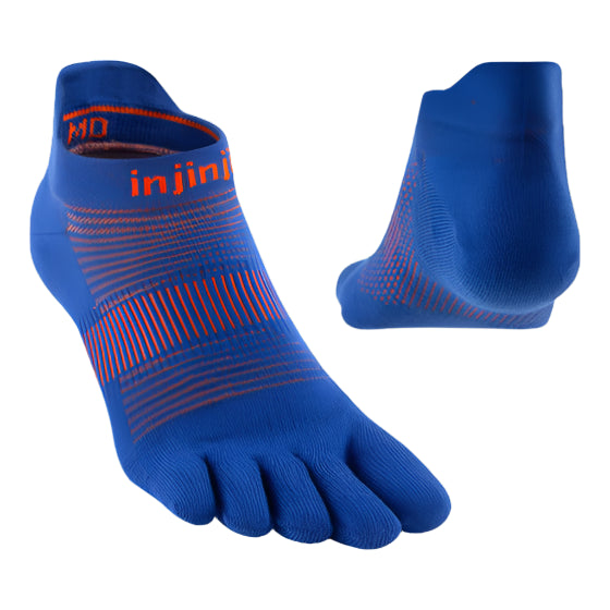 INJINJI ultra run light weight no show sapphire double