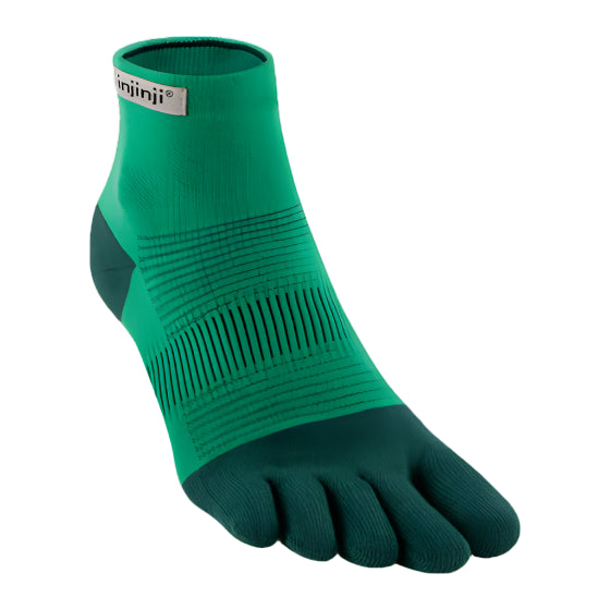 Injinji Ultra Run Light Weight Mini Crew Mens Fern