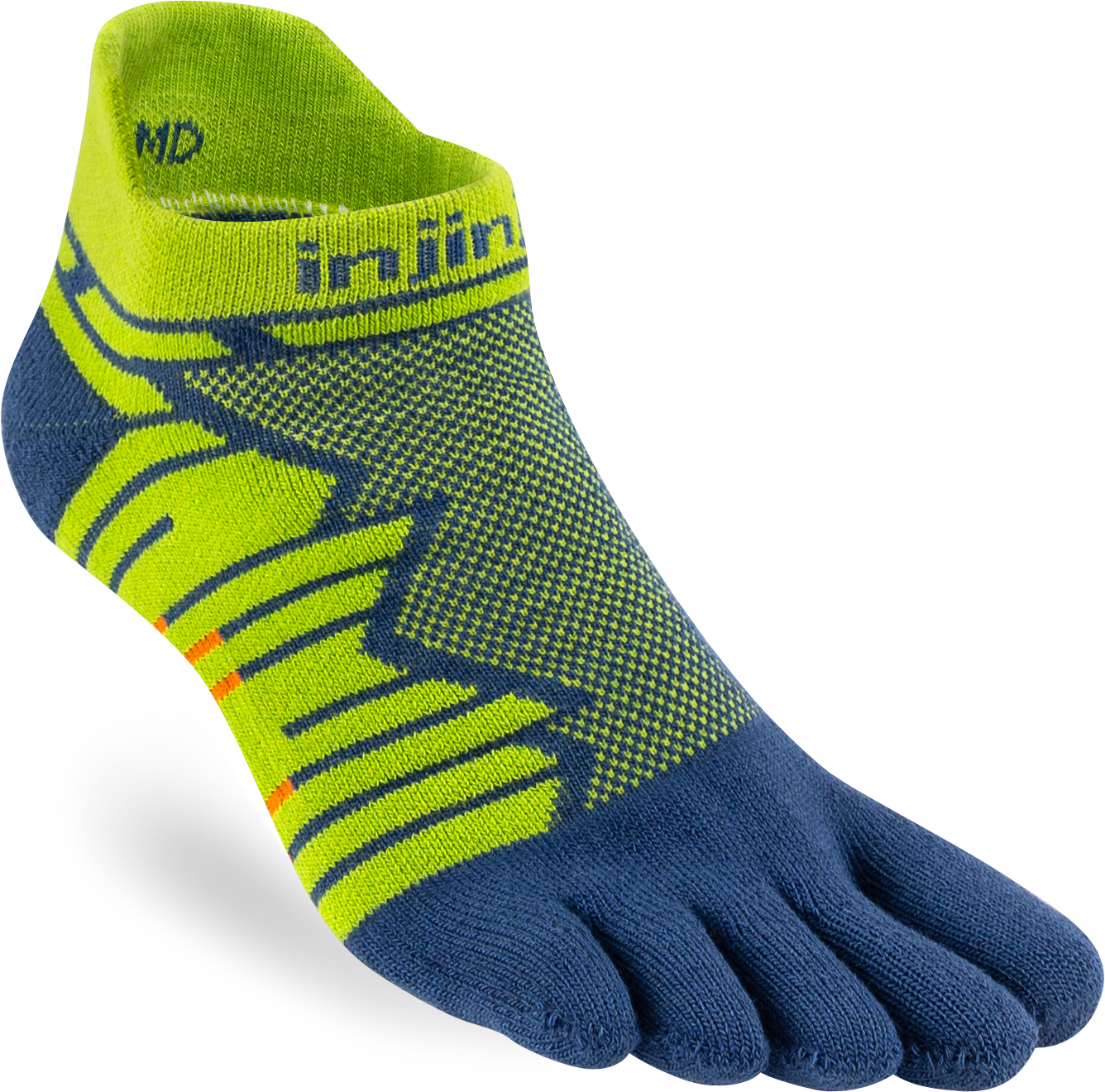 Injinji Ultra Run No Show Mens Moss (NEW 2024)