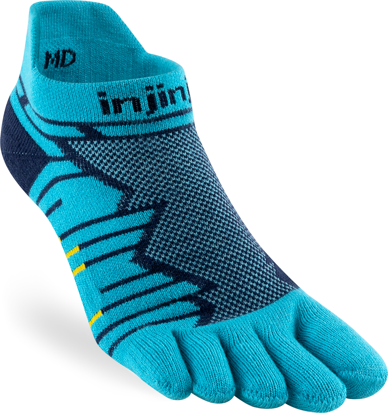 Injinji Ultra Run No Show Mens Pacific Blue (NEW 2024)
