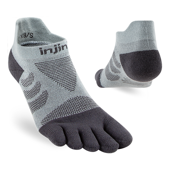 Injinji Ultra Run No Show Slate