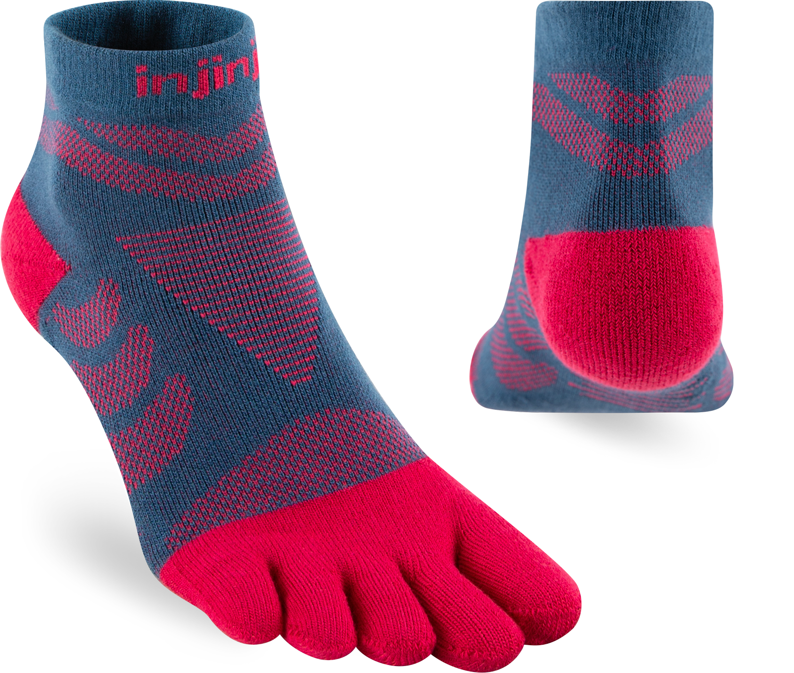 Injinji Ultra Run Mini Crew Womens Berry(NEW 2024)