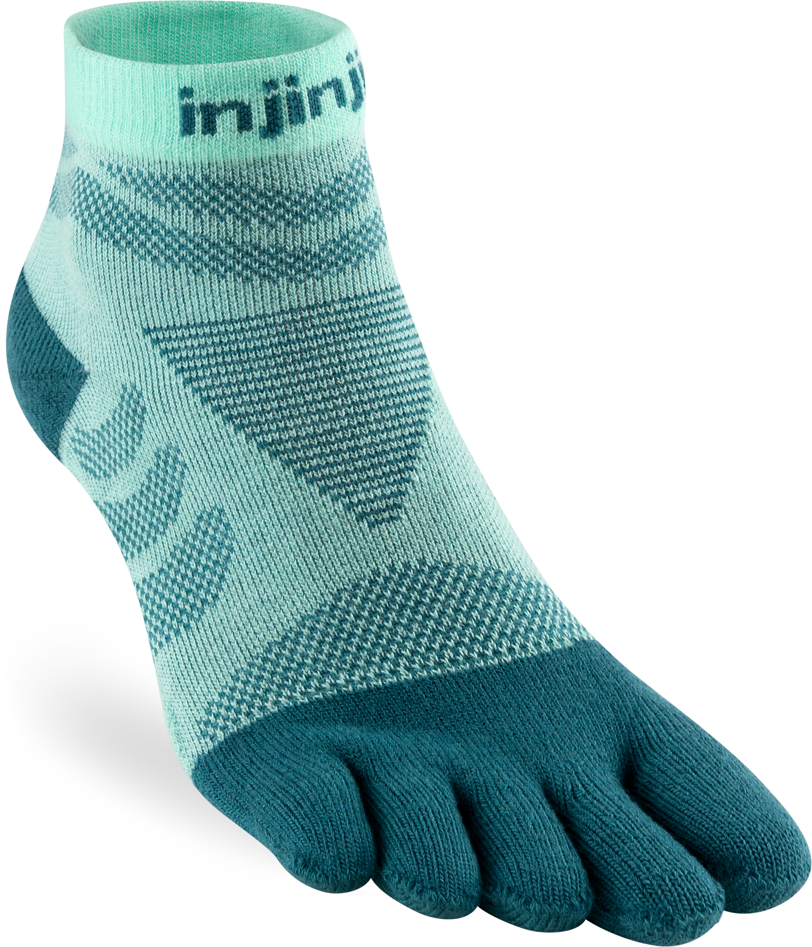 Injinji Ultra Run Mini Crew Womens Glacier (NEW 2024)