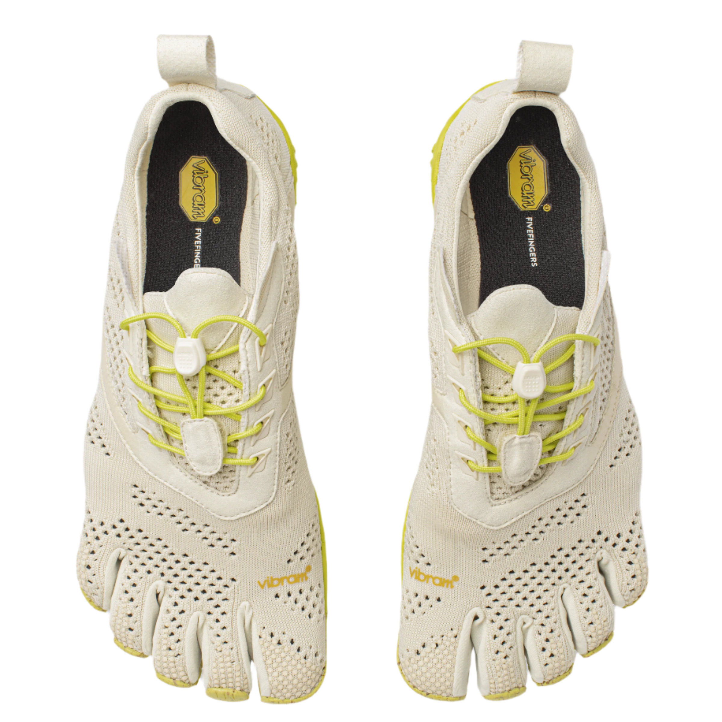 KMD EVO Mens Ivory Lime Green birdseye