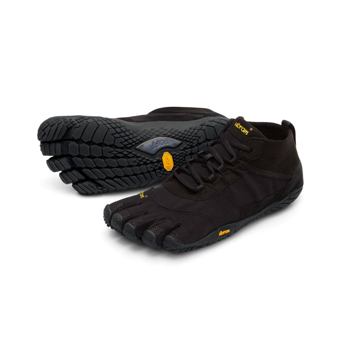 Vibram Fivefingers - V-Trek Mens All Black - Barefoot Junkie - Mens Vibram Fivefingers