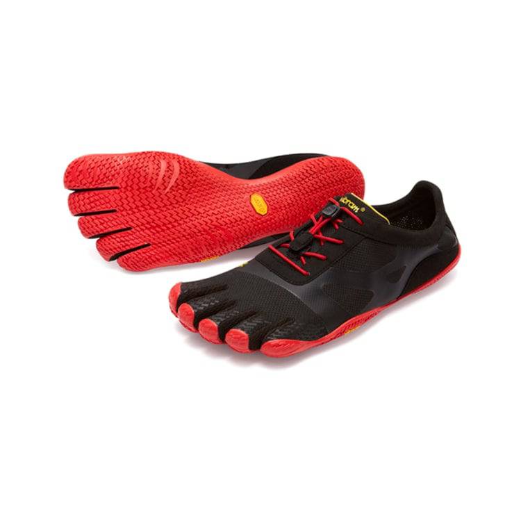 Vibram Fivefingers - KSO EVO Mens Black Red - Barefoot Junkie - Mens Vibram Fivefingers