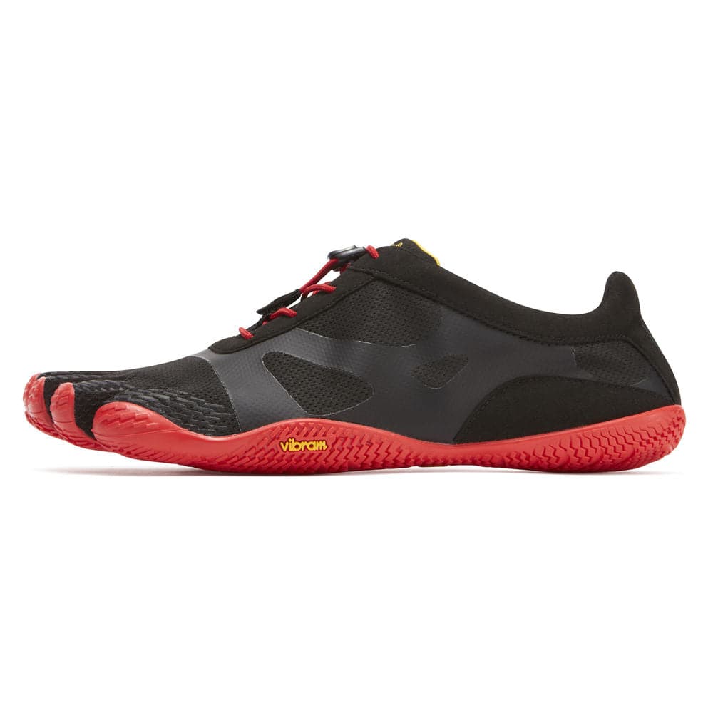 Vibram Fivefingers - KSO EVO Mens Black Red - Barefoot Junkie - Mens Vibram Fivefingers