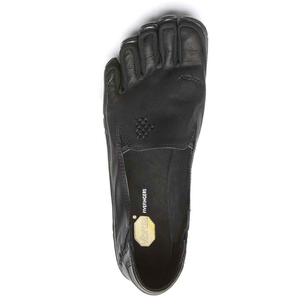 CVT Leather Womens Black Birdseye