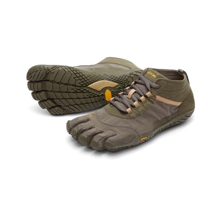 Vibram Fivefingers - V-Trek Mens Military Green - Barefoot Junkie - Mens Vibram Fivefingers