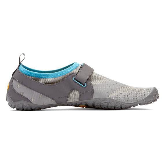 Vibram Fivefingers - V-Aqua Womens Light Grey Blue - Barefoot Junkie - Womens Vibram Fivefingers