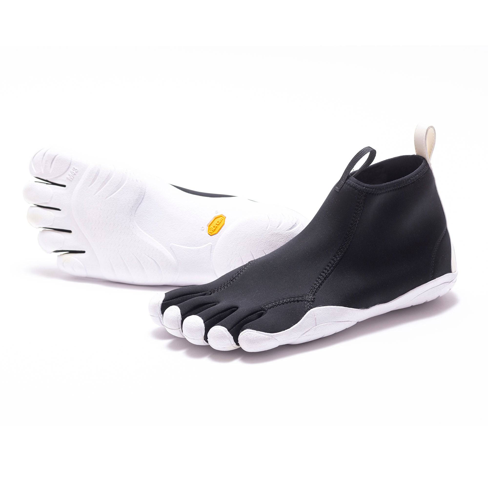 Vibram Fivefingers - V-NEOP Mens Black White - Barefoot Junkie - Mens Vibram Fivefingers