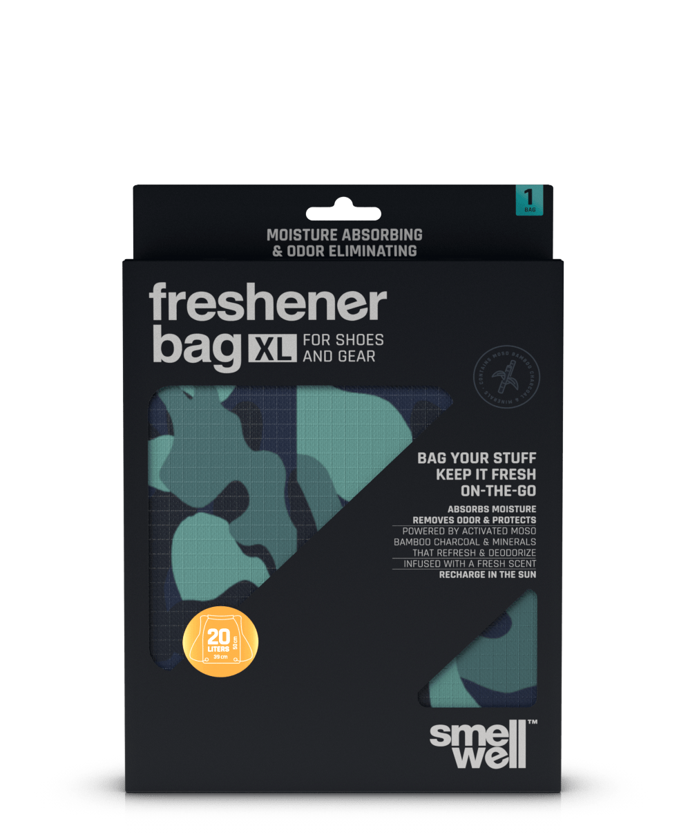 Smell Well - SmellWell XL Bag Camo Green - Barefoot Junkie - Accessories