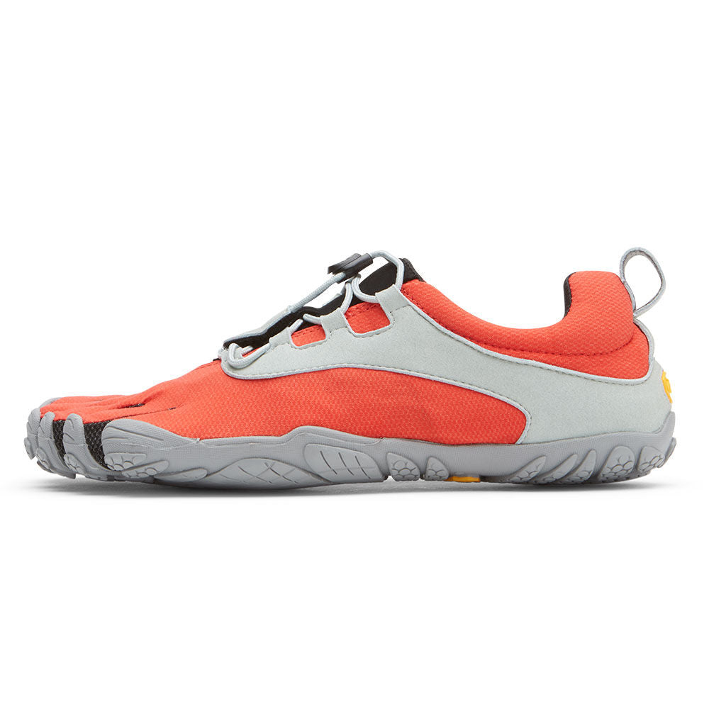 V-Run Retro Womens Red Black Grey side