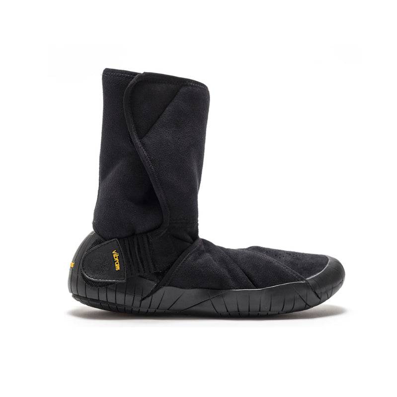 Furoshiki Boots Eastern Traveller Black side view