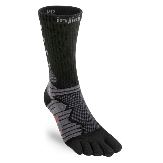 Injinji Ultra Run Crew Obsidian