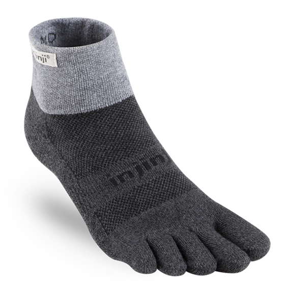 Injinji Trail Midweight Mini Crew Granite