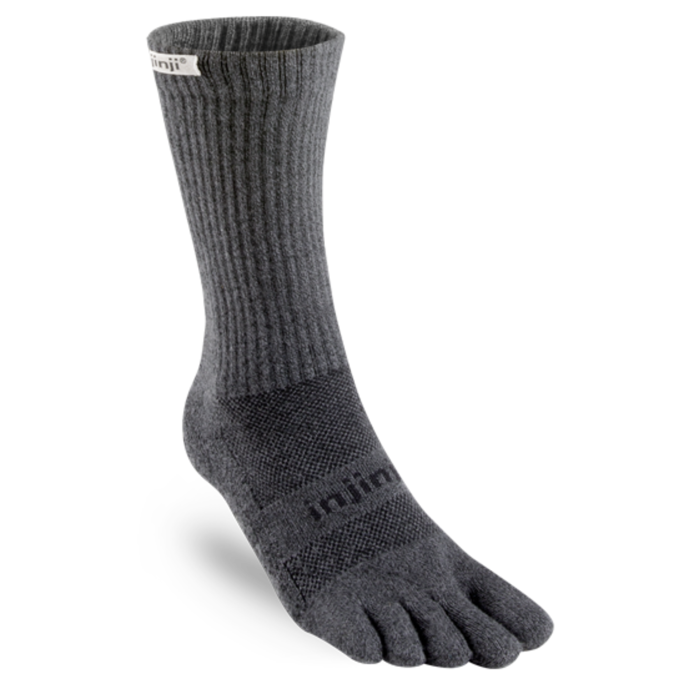 Injinji Trail Midweight Crew Granite