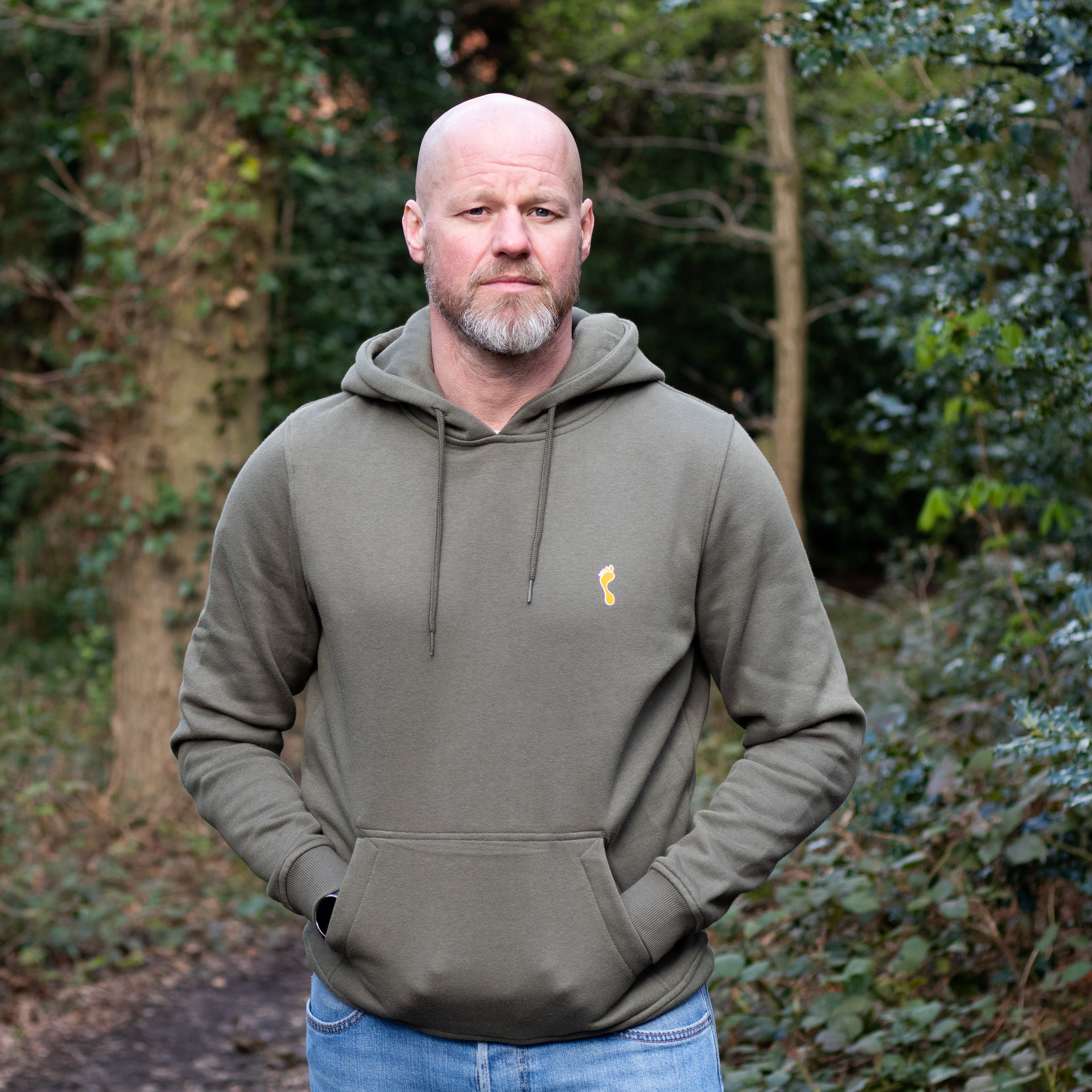 Barefoot Junkie - Barefoot Junkie Explore Hoodie Olive Unisex Fit - Barefoot Junkie - Hoodie