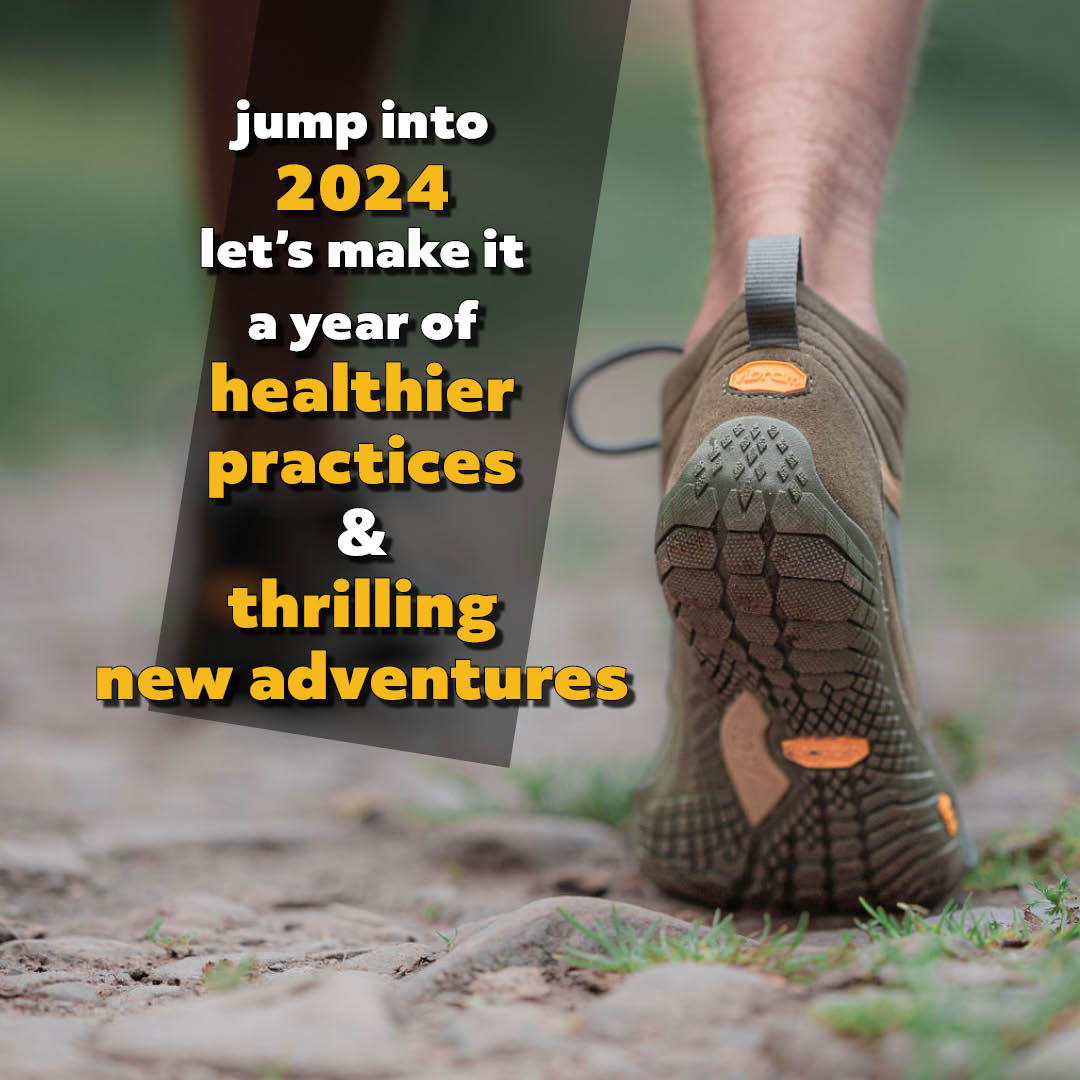 Jump into a Healthier and Happier 2024 with Vibram FiveFingers: Setting New Year Goals with Love and Inspiration