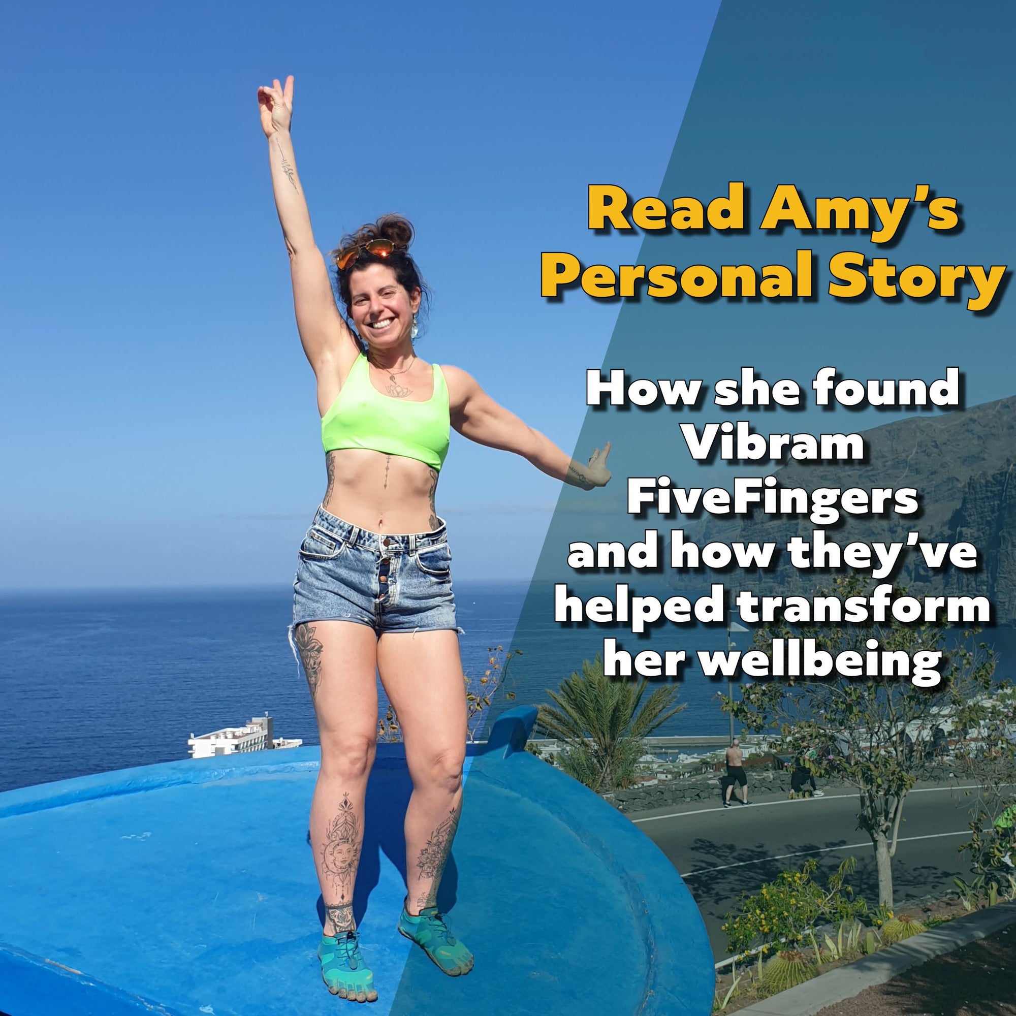 Read Amy  Mercado's very personal story and how Vibram FiveFingers helped transform her wellbeing.