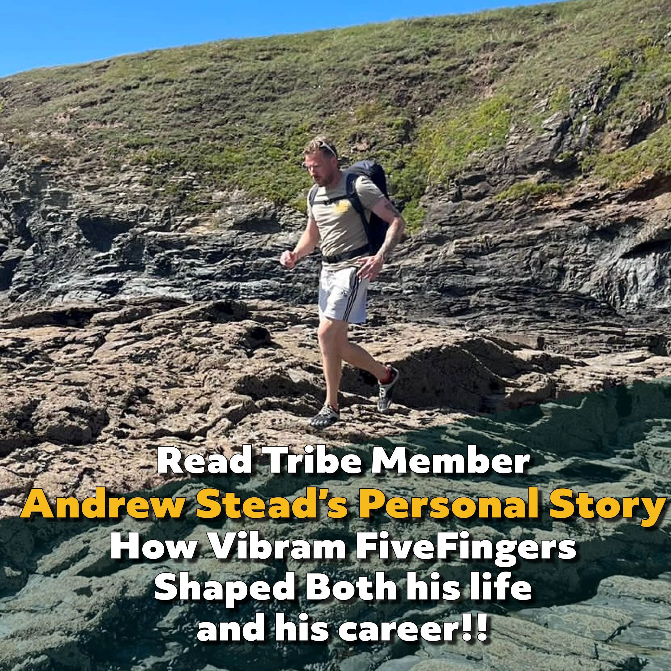 Read Tribe Member, Andrew Stead's FiveFingers Journey as he explains what turned him into a convert and how to deal with the 'what are those?' questions.