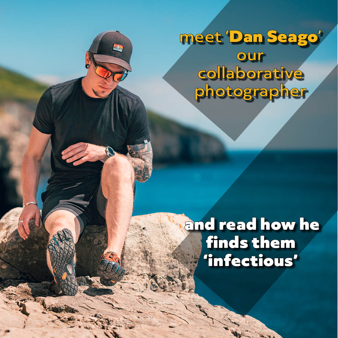 How Dan our collaborative photographer found FiveFingers? and how he finds them 'Infectious'
