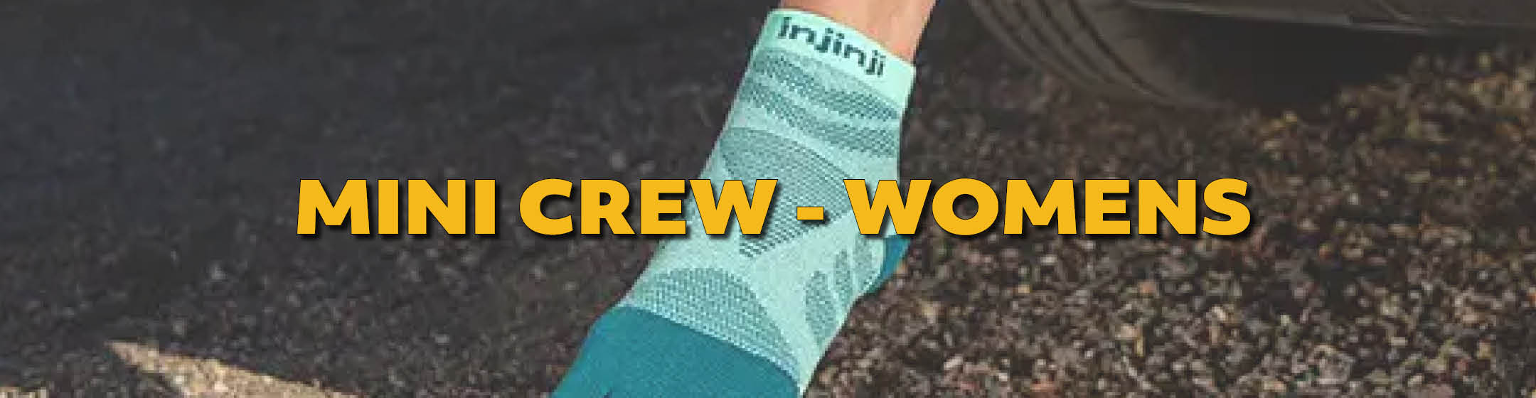 Injinji Mini Crew Socks (Womens)