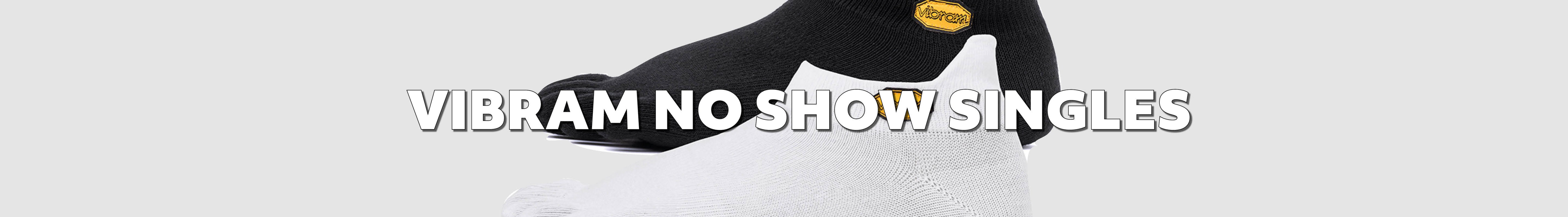 Vibram No show Toe Socks Singles
