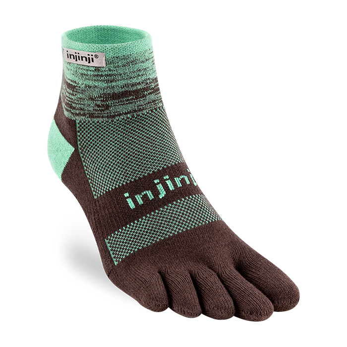 Injinji Trail Midweight Mini Crew Mens Mint