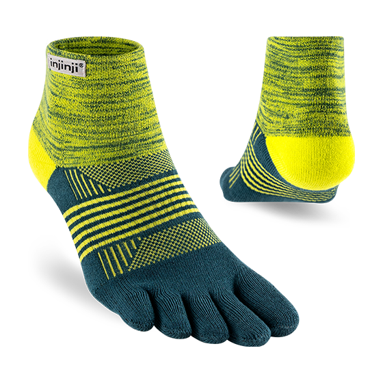 Injinji Trail Midweight Mini Crew Women's Firefly - Barefoot Junkie