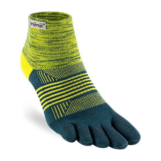 Injinji Trail Midweight Mini Crew Women's Firefly - Barefoot Junkie