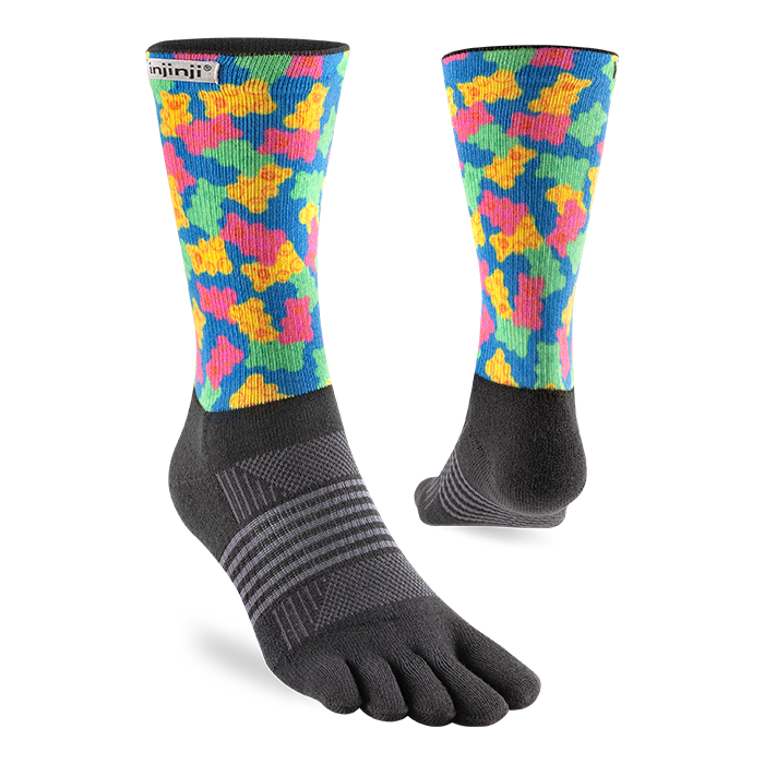 Injinji Trail Midweight Crew Womens Gummy Bears (AW26)