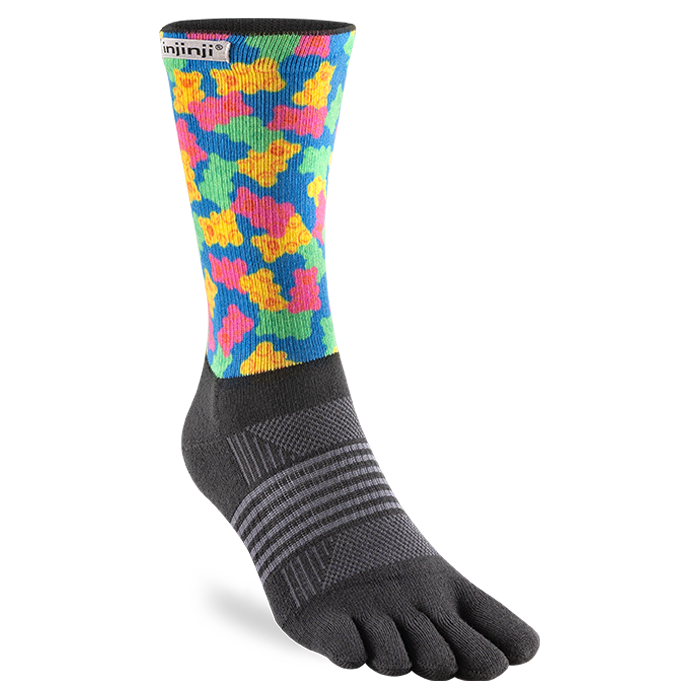 Injinji Trail Midweight Crew Womens Gummy Bears (AW26)