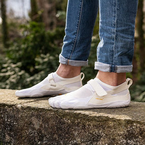 Vibram Fivefingers - KSO Vintage Mens White - Barefoot Junkie - Mens Vibram Fivefingers
