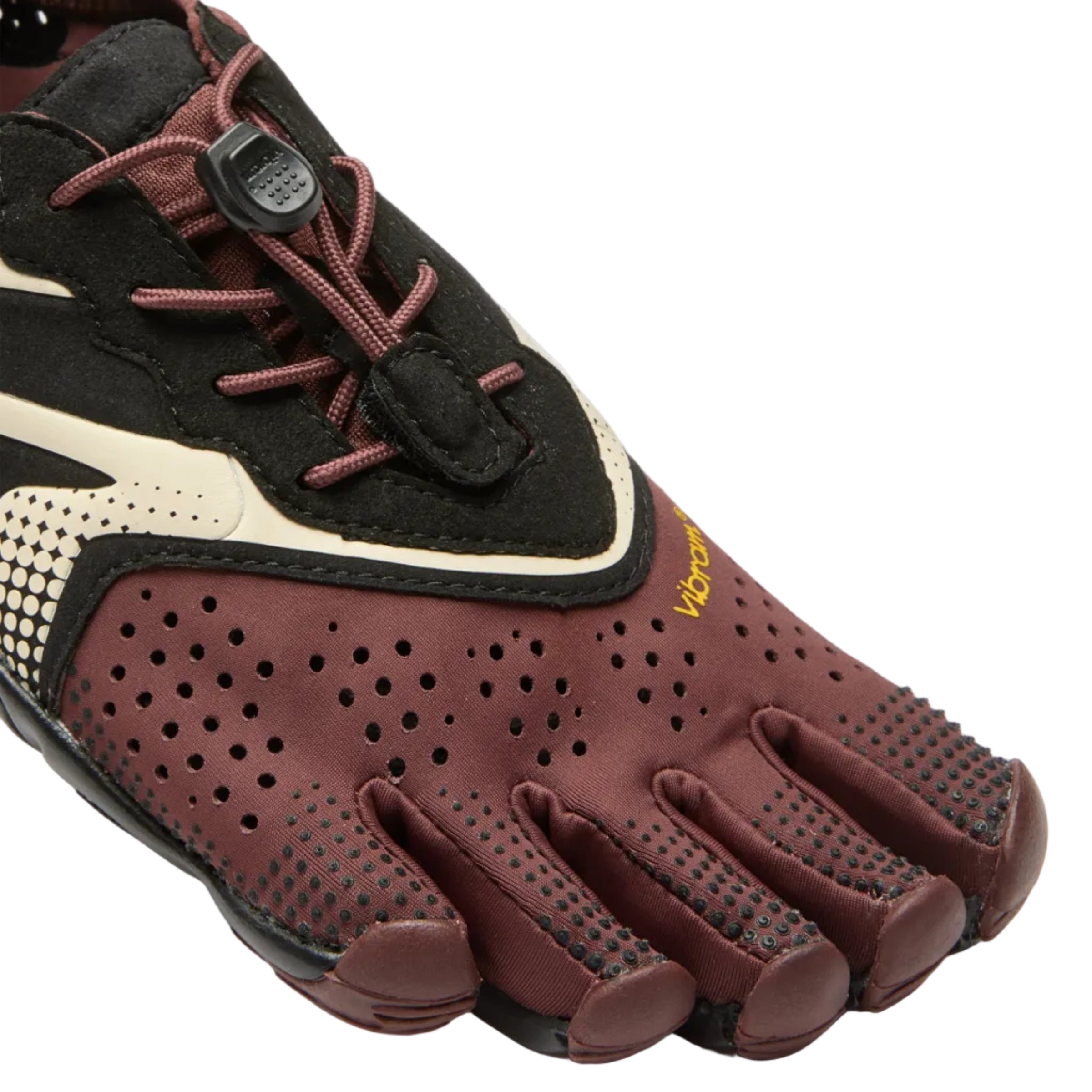26M7003_V-RUN_Brown-Ivory_Black_toe view