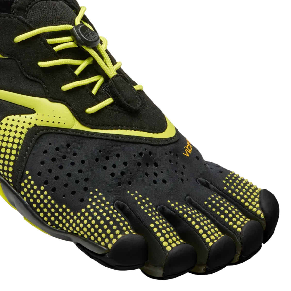 V-RUN Mens Black Lime Black