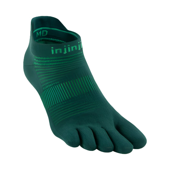 Injinji Ultra Run Light Weight No Show Mens Jade