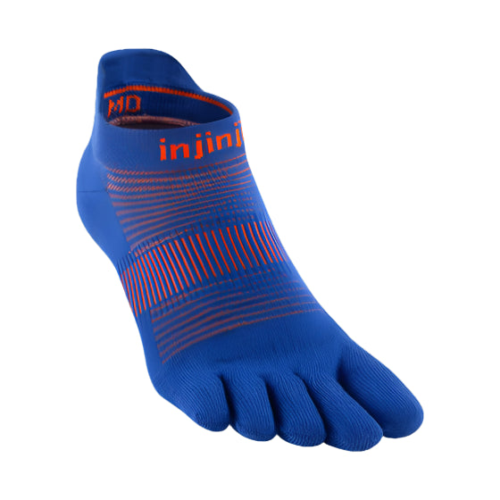 Injinji Ultra Run Light Weight No Show Mens Sapphire