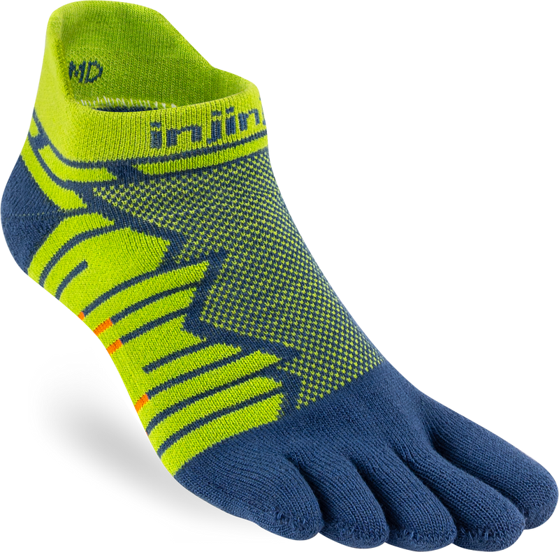 Injinji Ultra Run No Show Mens Moss (NEW 2024)