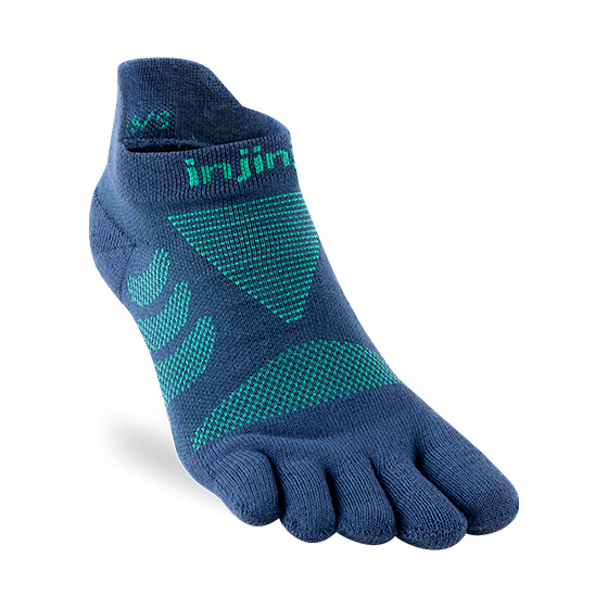 Injinji Ultra Run No Show Poseidon - Barefoot Junkie