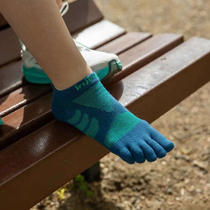 Injinji Ultra Run No Show Poseidon - Barefoot Junkie