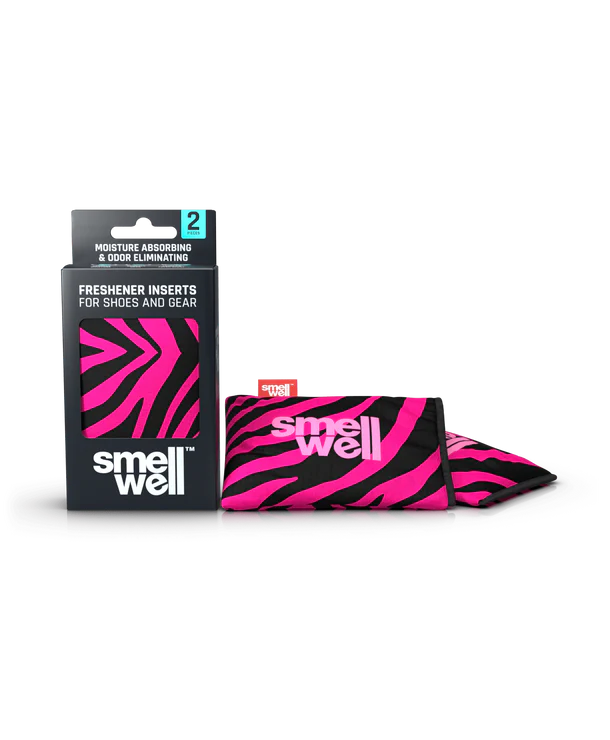 SmellWell Odour Eliminator Insert Pouches Pink Zebra - Barefoot Junkie