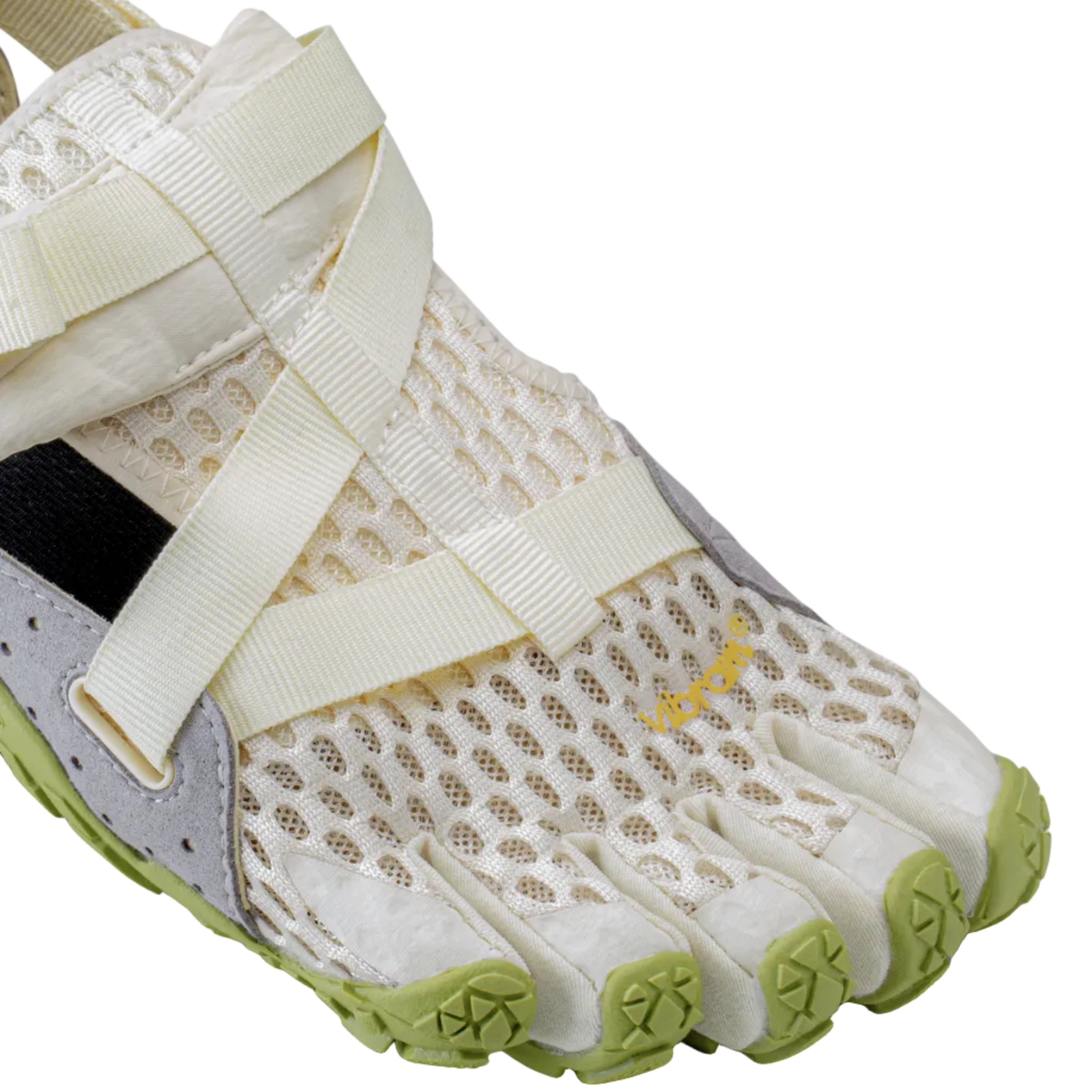 BREEZANDAL IVORY GREEN toes